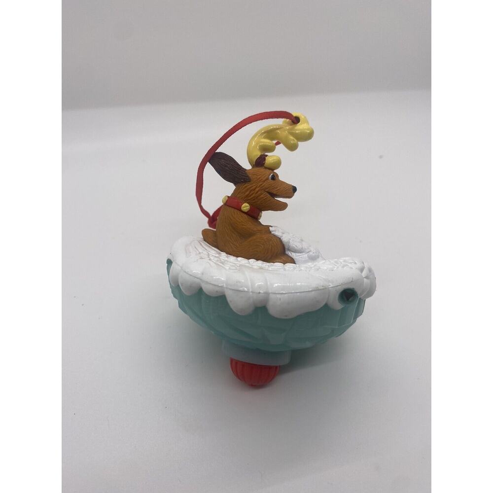 Dr. Seuss How The Grinch Stole Christmas Ornament MAX THE DOG Wendy's 2000